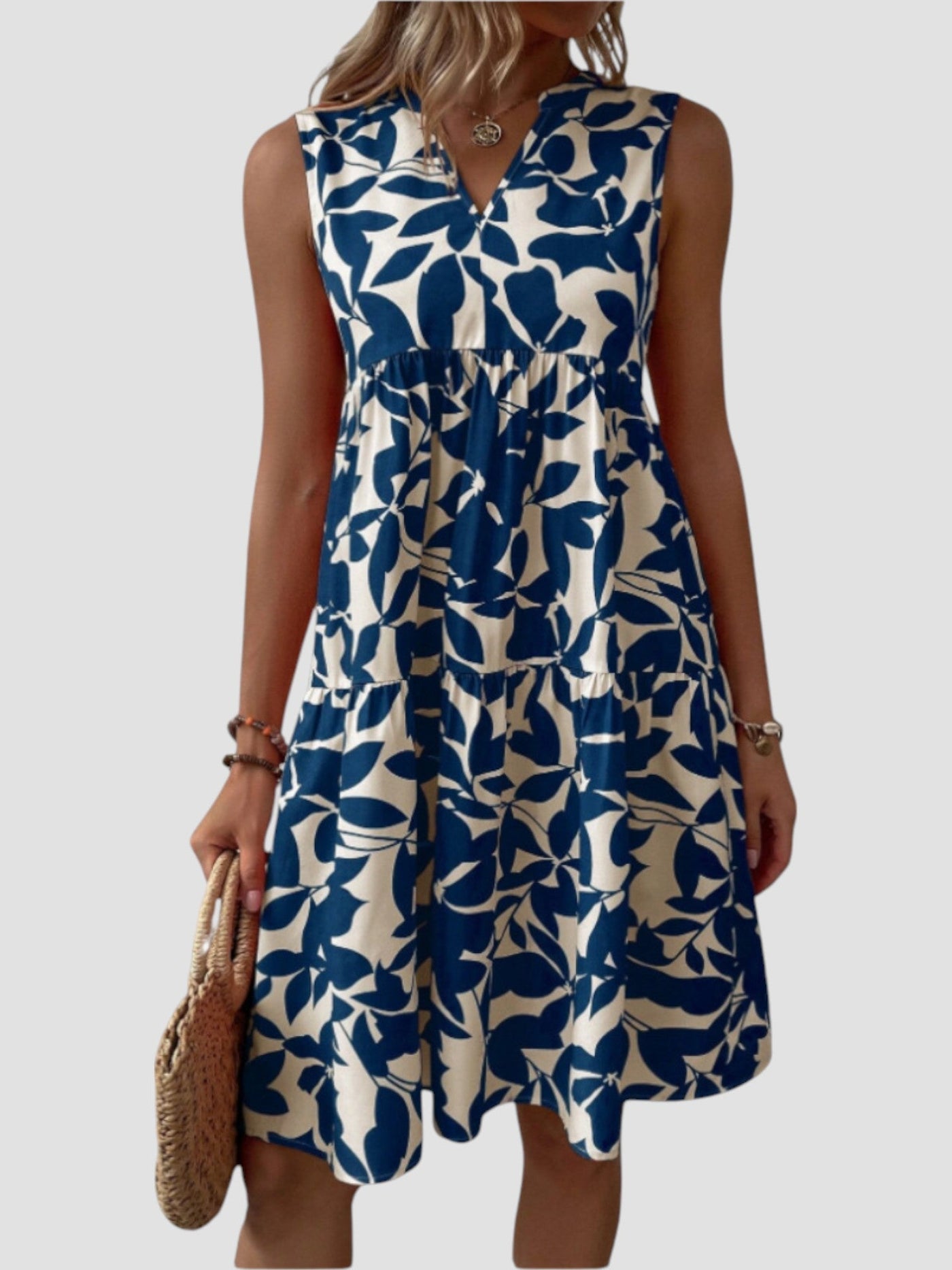 Mia | Elegantes Kleid mit V-Ausschnitt