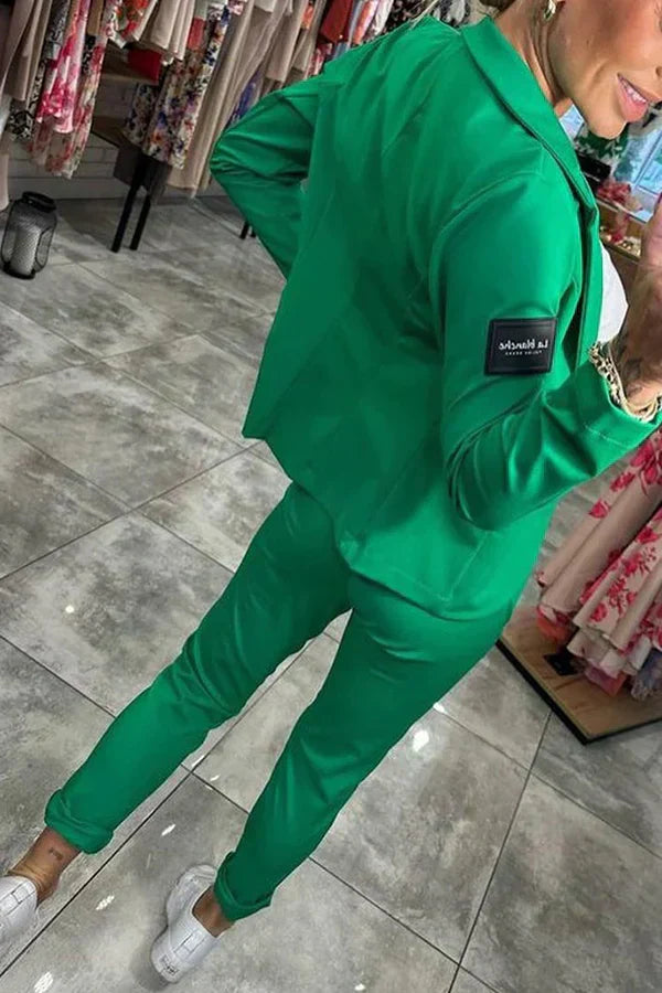 Ariane | Elegantes Blazer- und Hosen-Set