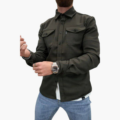 David | Hemdjacke mit Knopfleiste