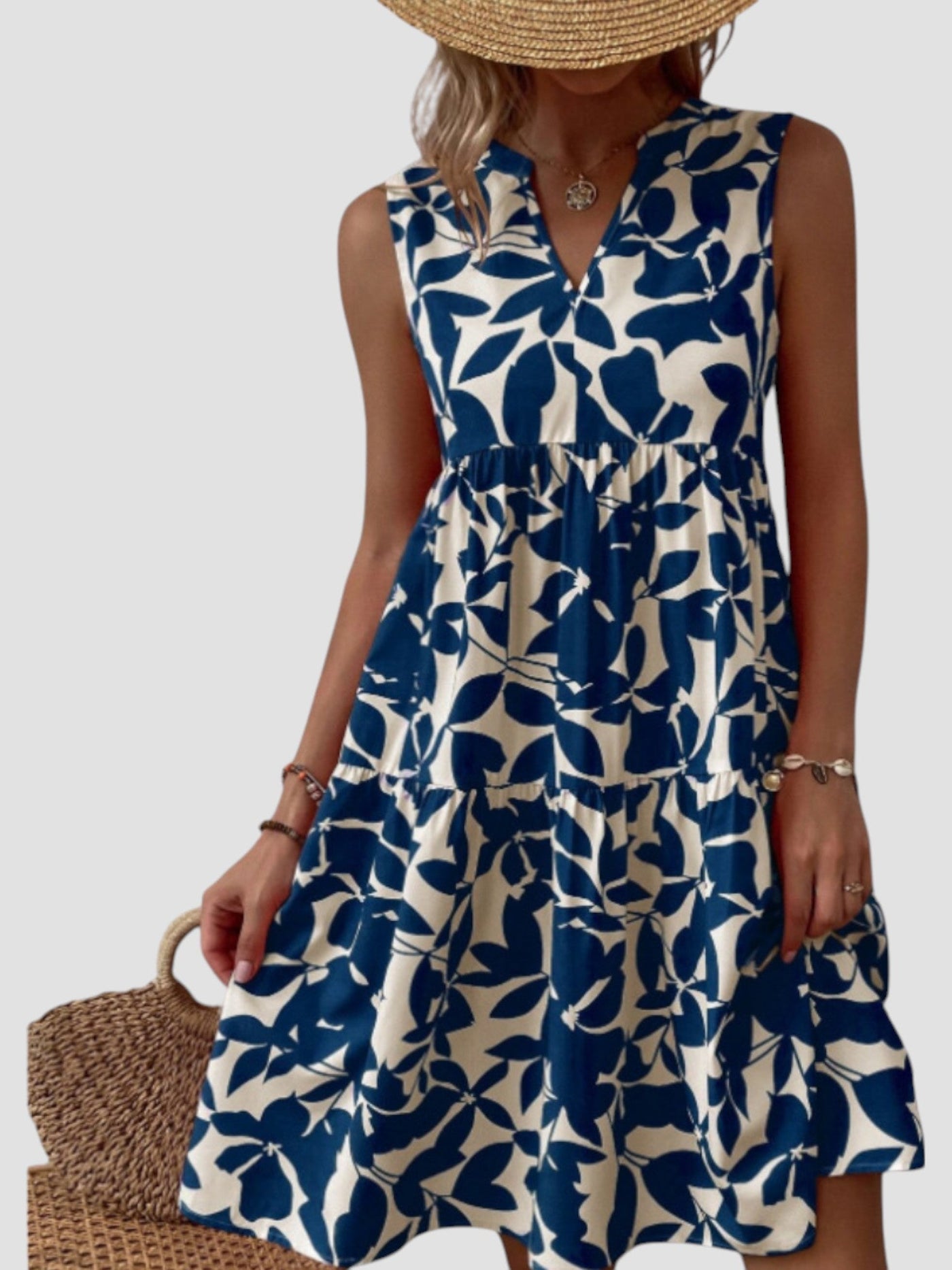 Mia | Elegantes Kleid mit V-Ausschnitt