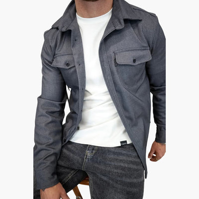 David | Hemdjacke mit Knopfleiste