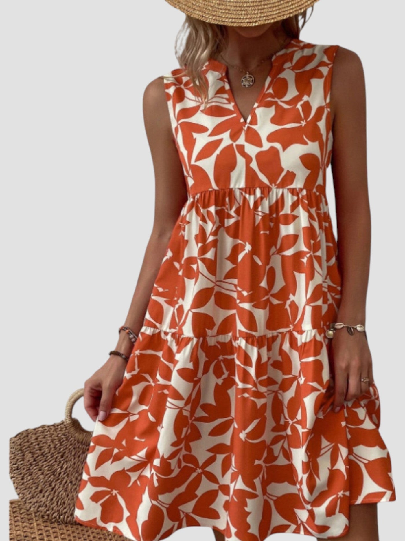 Mia | Elegantes Kleid mit V-Ausschnitt