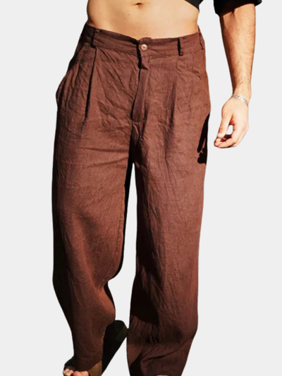 Dario™ | Weite Leinenhose