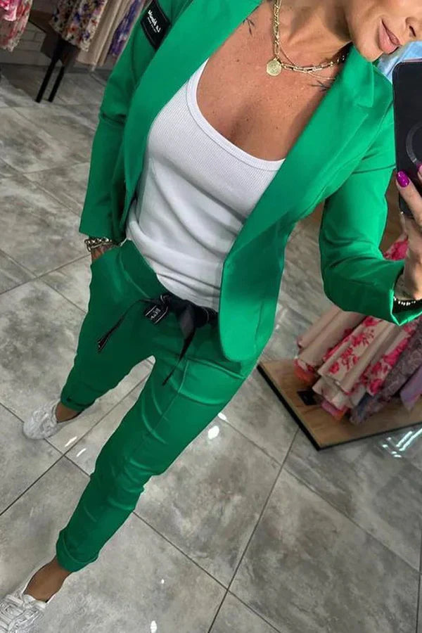 Ariane | Elegantes Blazer- und Hosen-Set