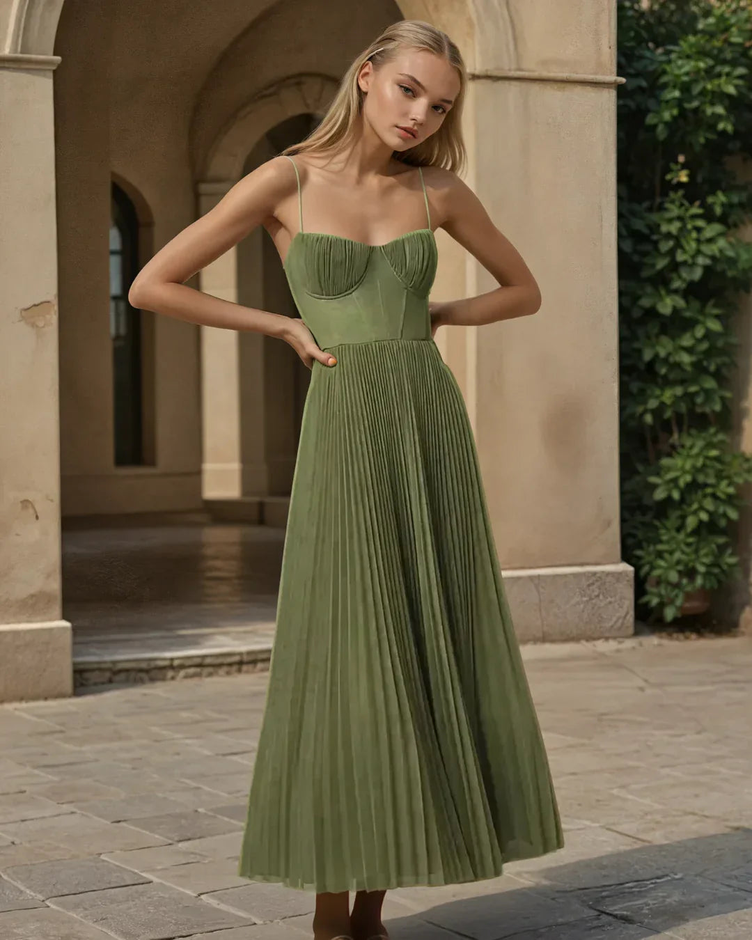 Olivia | Moderne Eleganz mit freiem Rücken