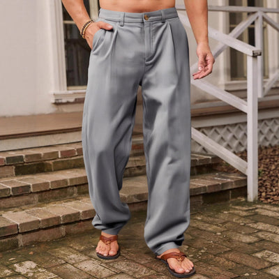 Luca™ | Weite Leinenhose