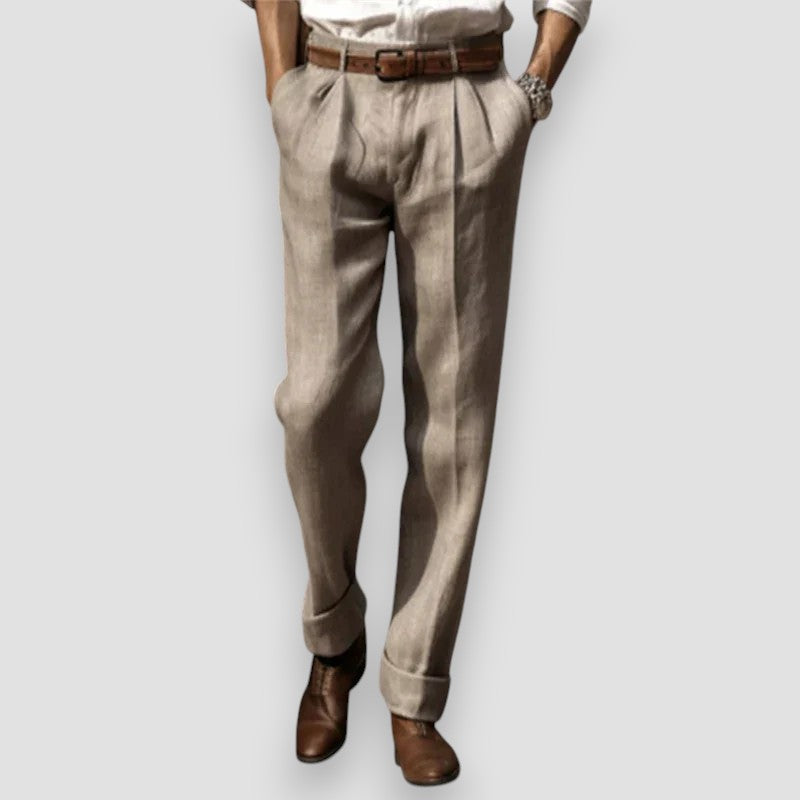 Leonard™ | Klassische Leinenhose