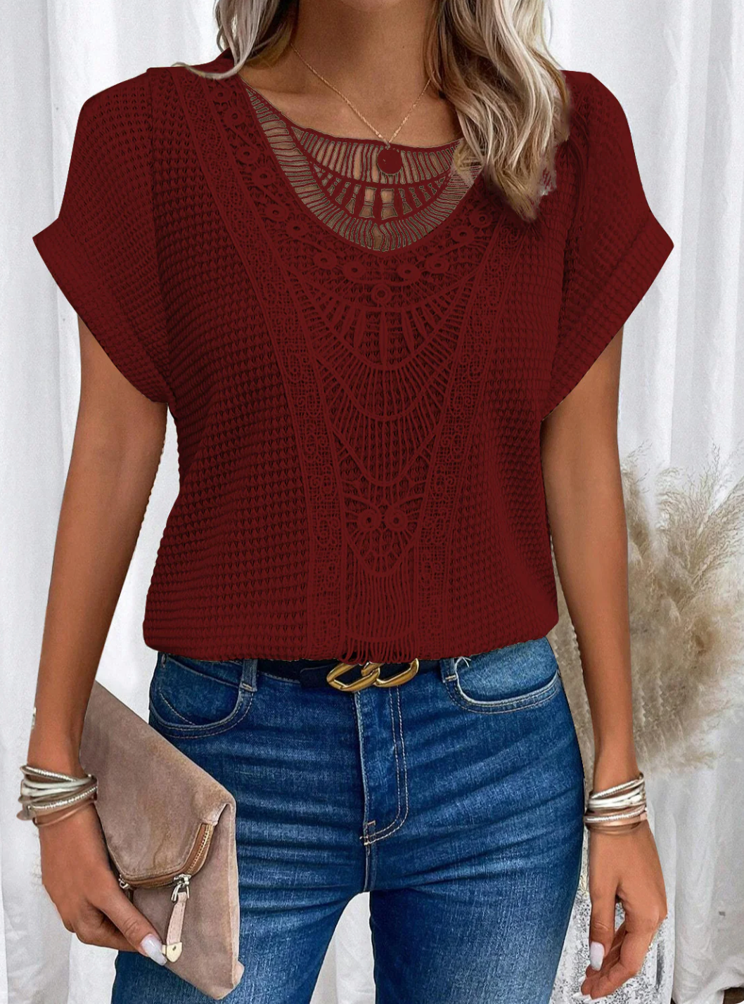 Vivi | Elegante Bluse im Ibiza-Stil