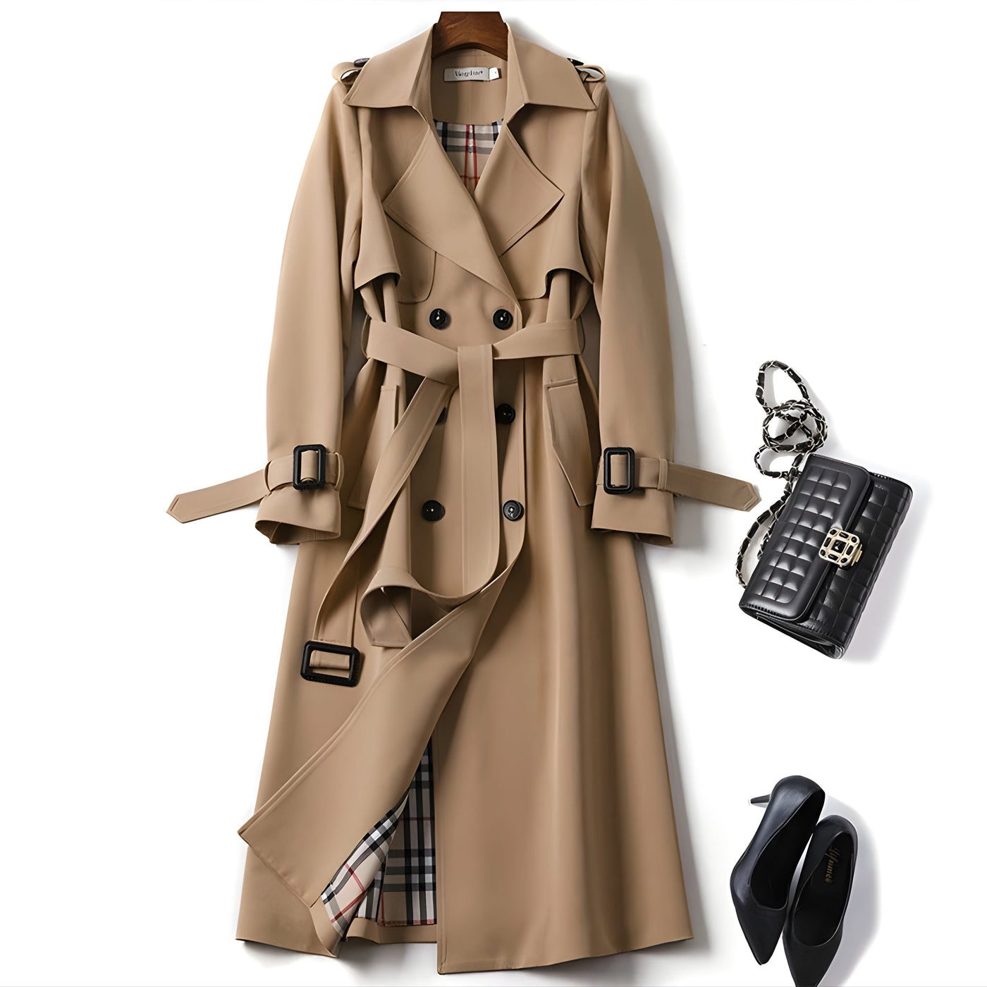 Astrid™ | Stilvoller Eleganter Trenchcoat