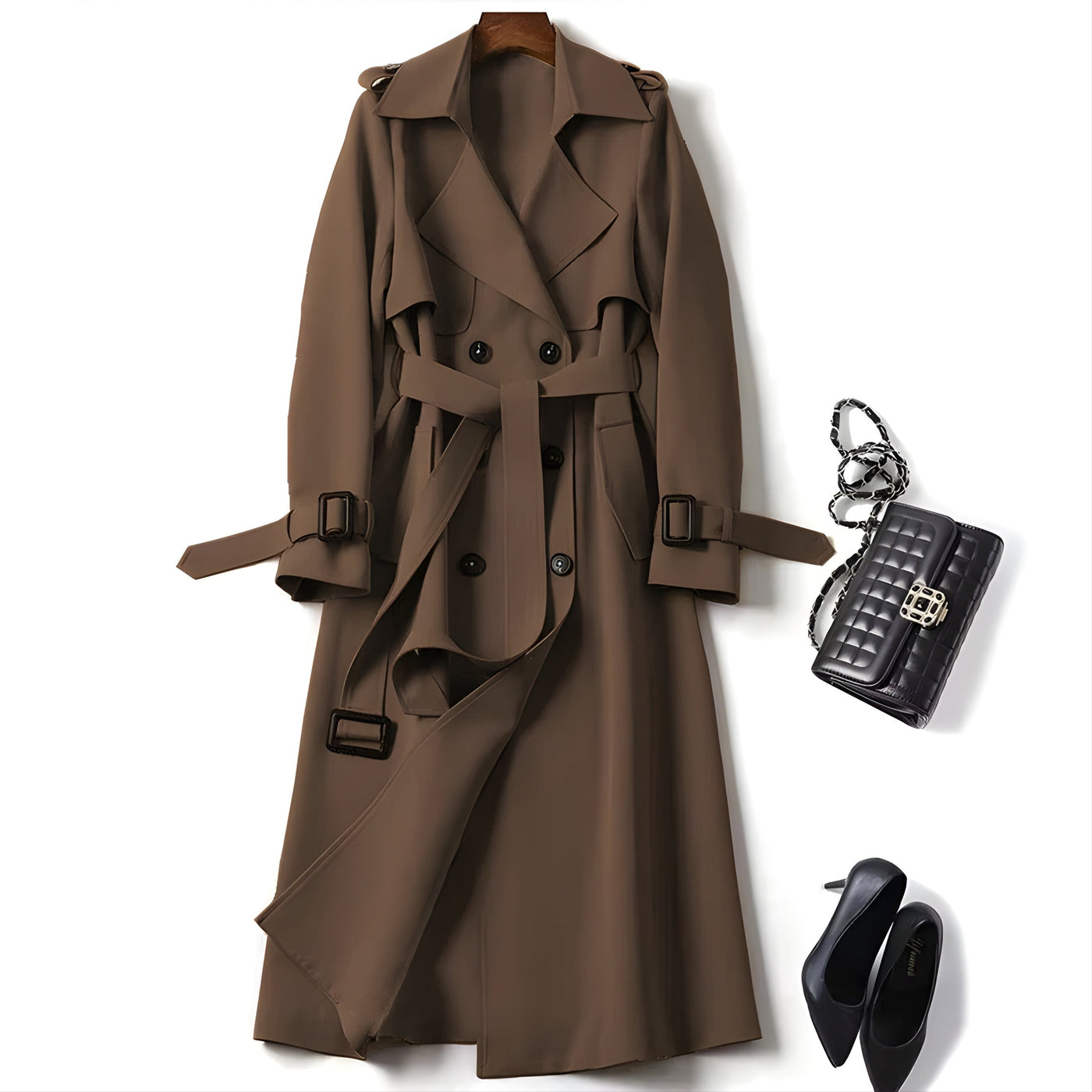 Astrid™ | Stilvoller Eleganter Trenchcoat