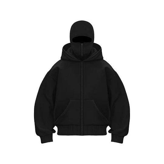 Ninja | Einzigartiger Hoodie mit doppelter Lage