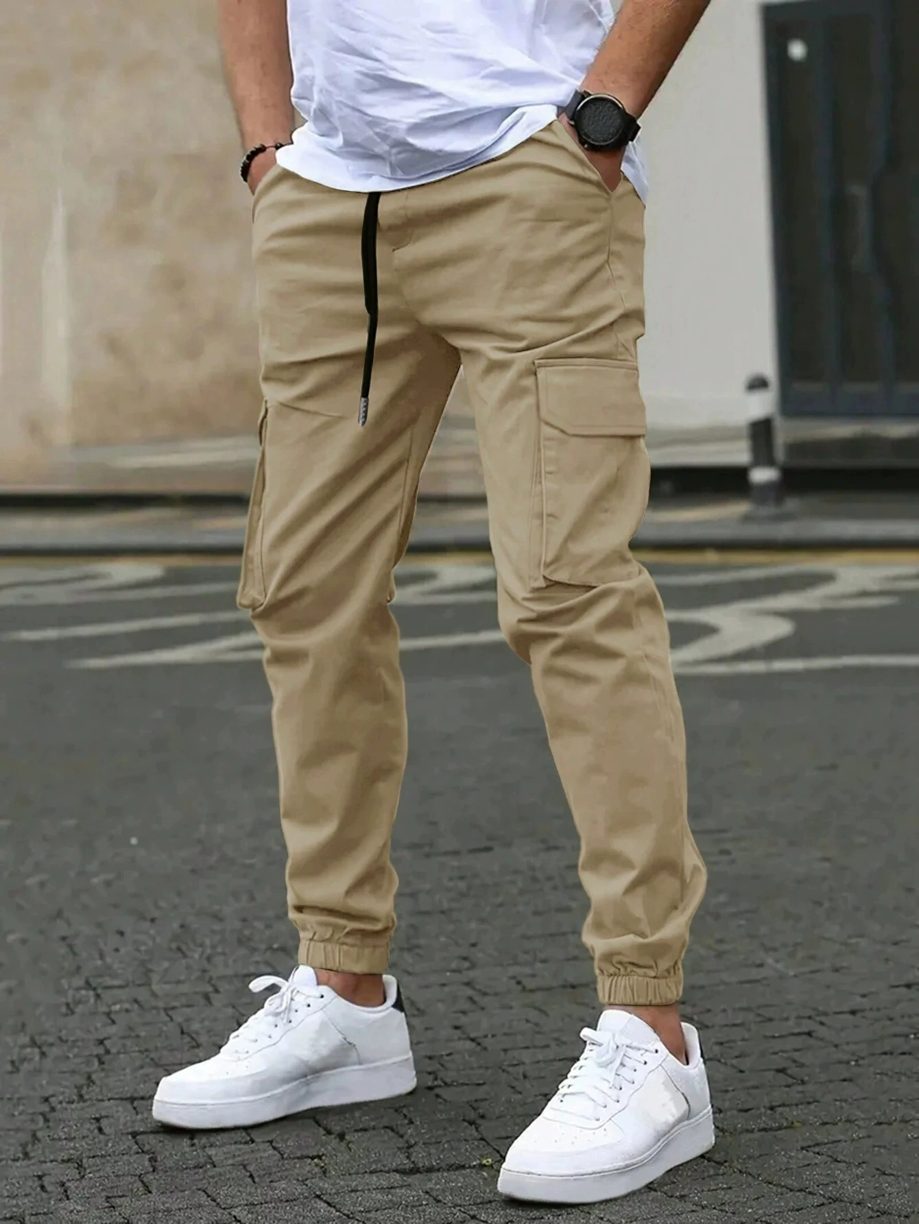 Davide™ | Bequeme Cargo-Jogginghose